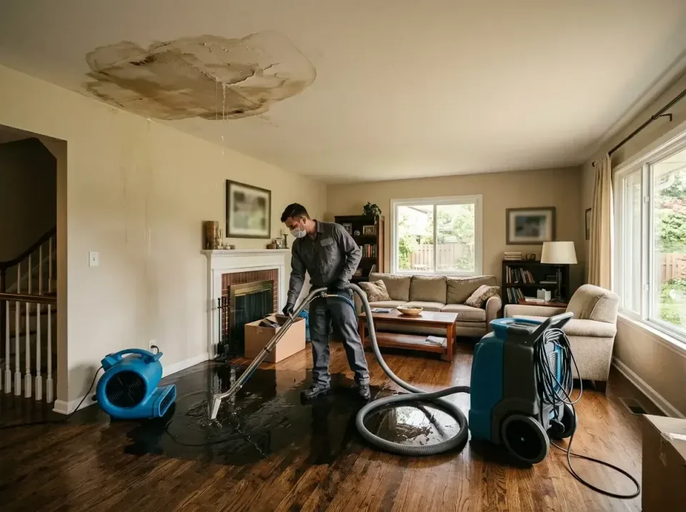 attic-pipe-burst-ceiling-drip-008 — frequently asked questions, Water Damage Restoration & Carpet Care in Richfield, WI